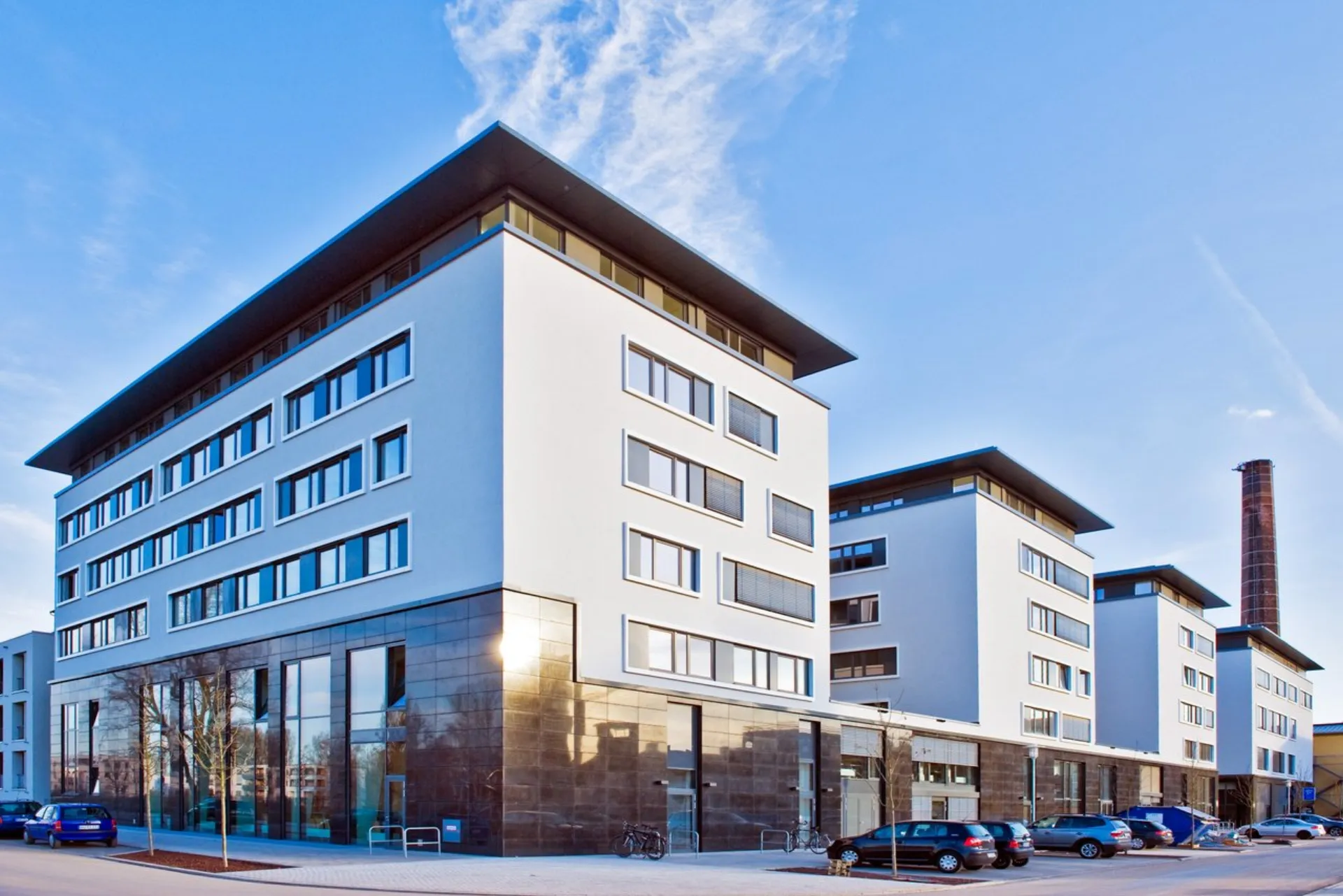 The faculty building An der Weberei 5 on the ERBA campus